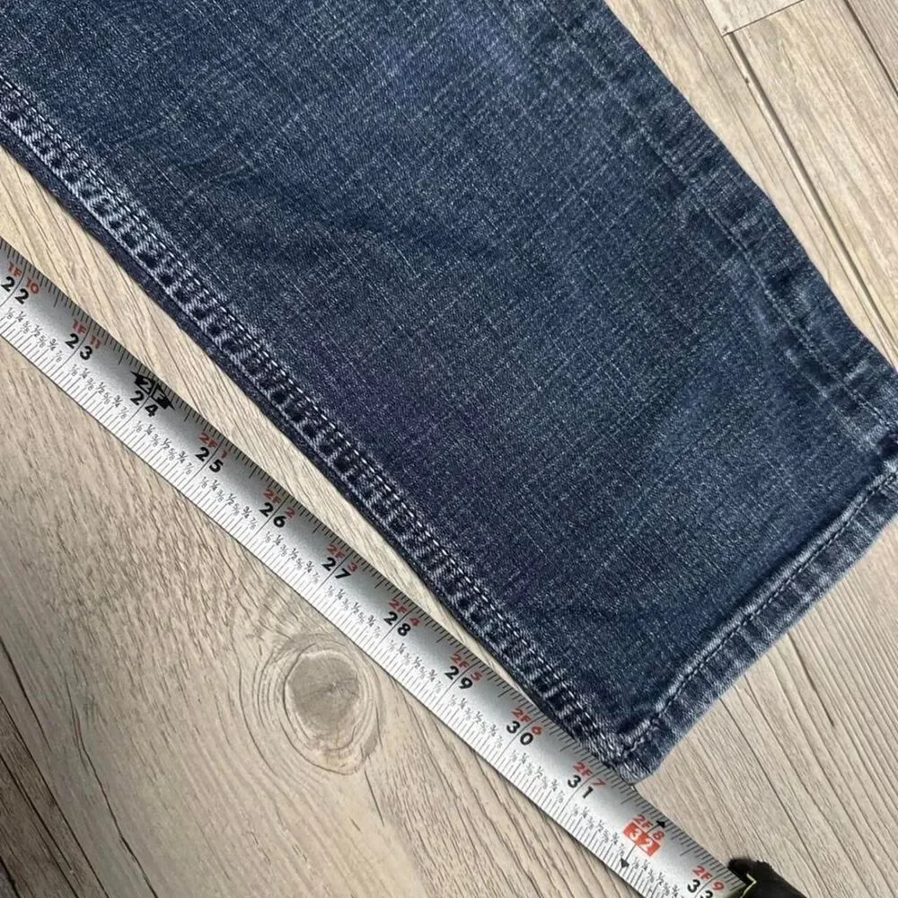 Flying-monkey Men's Blue and Navy Jeans